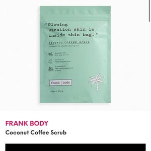 NWT Ipsy Frank Body Coconut Coffee Scrub